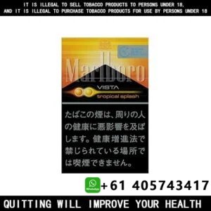 Marlboro Vista Tropical Splash Flavor Review Cigarettes 10 Pack
