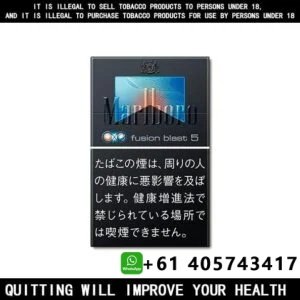 Marlboro Fusion Blast 5/8 Flavor Review Cigarettes 10 Pack