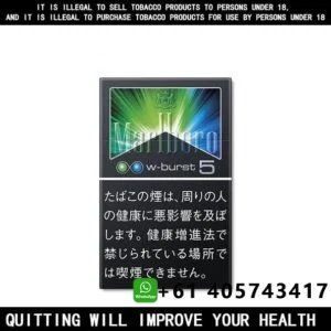 Marlboro w-burst Menthol 5 flavor Cigarettes 10 Pack