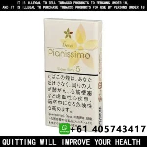 Pianissimo Bevel Menthol Cigarettes 10 Pack Price In Australia